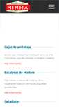 Mobile Screenshot of industriasminra.com