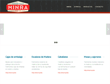 Tablet Screenshot of industriasminra.com